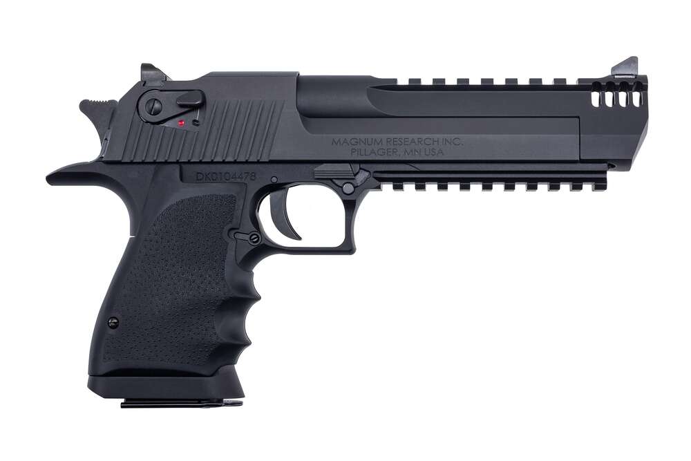 Handguns Magnum Research Desert Eagle L6 357Magnum DESERT EAGLE L6 357MAG BLK 6" • INTEGRAL MUZZLE BRAKE • Model: Desert Eagle L6